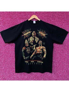 WWE Then. Now. Forever. Eddie Guerrero, Rey Mysterio, and Dominik Mysterio T-Shi